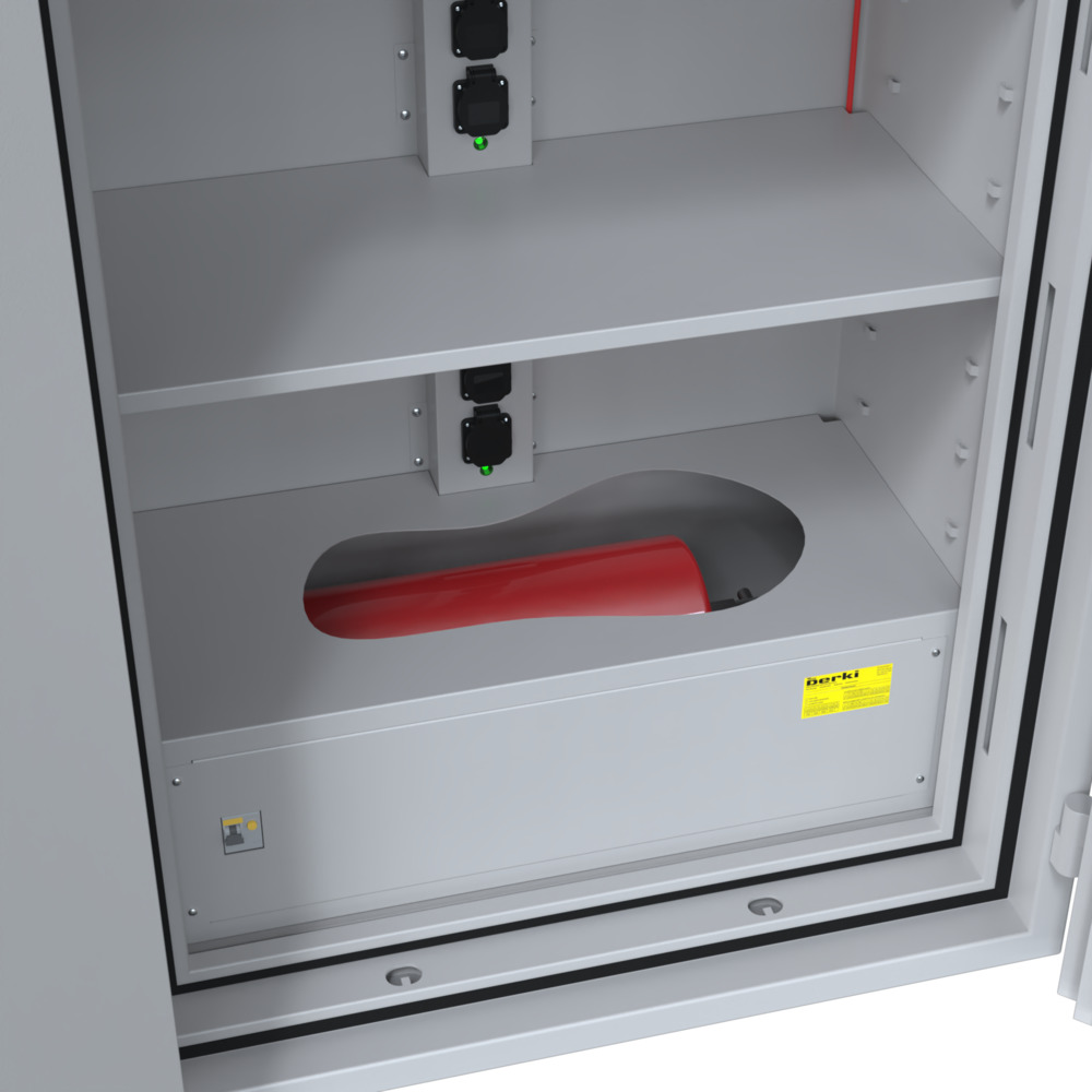 Brandwerende Lithium-Ion Accukasten 1 Lithium Batterijkast